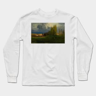 Landscape Study by George Inness Long Sleeve T-Shirt